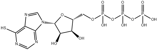 6-thioinosine-5'-triphosphate Structural