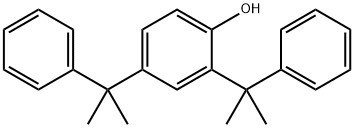 2,4-Bis(alpha,alpha-dimethylbenzyl)phenol Structural