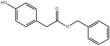 4-HYDROXYPHENYLACETIC ACID BENZYL ESTER Structural