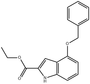 4-BENZYLOXY-1H-INDOLE-2-CARBOXYLIC ACID ETHYL ESTER