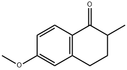 6-METHOXY-2-METHYL-1-TETRALONE Structural