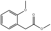 2-METHOXYPHENYLACETIC ACID METHYL ESTER Structural