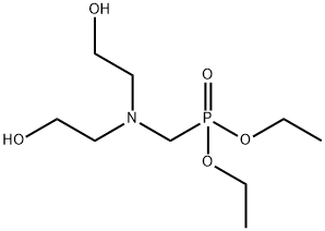 Diethyl bis(2-hydroxyethyl)aminomethylphosphonate Structural