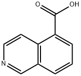 ISOQUINOLINE-5-CARBOXYLIC ACID Structural