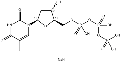 thymidine 5'-(trisodium hydrogen triphosphate) Structural