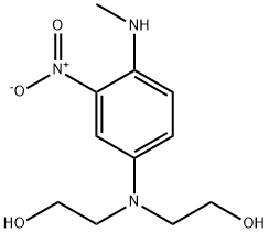 2,2'-[[4-(methylamino)-3-nitrophenyl]imino]bisethanol Structural