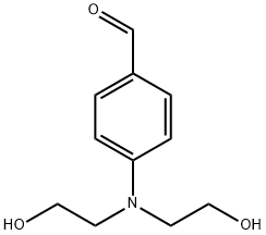 4-[N,N-Bis(2-hydroxyethyl)amino]benzaldehyde Structural