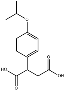 2-(4-ISOPROPOXY-PHENYL)-SUCCINIC ACID Structural