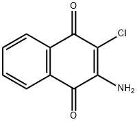 2-AMINO-3-CHLORO-1,4-NAPHTHOQUINONE Structural