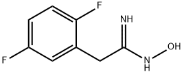 2-(2,5-DIFLUORO-PHENYL)-N-HYDROXY-ACETAMIDINE Structural