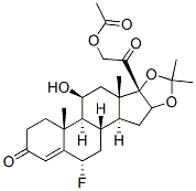 FLURANDRENOLONE ACETATE Structural
