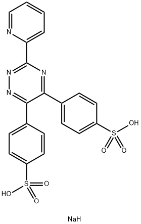 Ferrozine disodium salt Structural