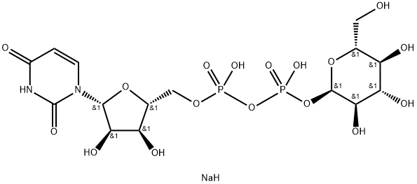 Uridine 5'-diphosphoglucose disodium salt Structural