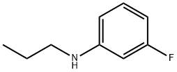 Benzenamine, 3-fluoro-N-propyl- Structural