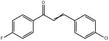 4-CHLORO-4'-FLUOROCHALCONE Structural