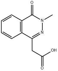 (3-METHYL-4-OXO-3,4-DIHYDRO-PHTHALAZIN-1-YL)-ACETIC ACID Structural