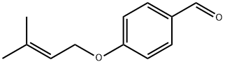 4'-(3-Methyl-2-butyenyloxy)benzaldehyde Structural