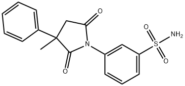 Benzenesulfonamide, 3-(2,5-dioxo-3-methyl-3-phenyl-1-pyrrolidinyl)-