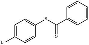 Thiobenzoic acid S-(4-bromophenyl) ester Structural