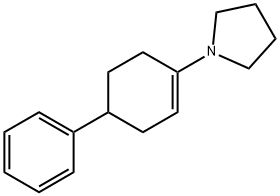 1-(4-PHENYLCYCLOHEX-1-ENYL)PYRROLIDINE