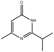 2-ISOPROPYL-6-METHYL-4-PYRIMIDINOL Structural