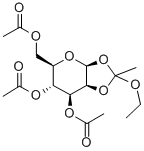 1 2-O-(1-ETHOXYETHYLIDENE)-BETA-D-MANNO& Structural