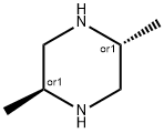 trans-2,5-Dimethylpiperazine Structural