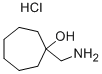 1-(AMINOMETHYL)-CYCLOHEPTANOL HYDROCHLORIDE Structural