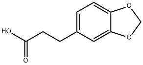 3-(3,4-METHYLENEDIOXYPHENYL)PROPIONIC ACID Structural