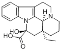 (3alpha,14beta,16alpha)-14,15-dihydro-14-hydroxyeburnamenine-14-carboxylic acid Structural