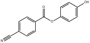 Hydroquinone, mono(p-cyanobenzoate) (8CI) Structural