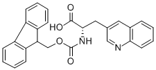 FMOC-3-(3'-QUINOLYL)-L-ALANINE Structural