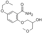 2-(2-hydroxy-3-methoxy-propoxy)-5-(methoxymethoxy)benzamide