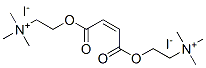 trimethyl-[2-[(Z)-3-(2-trimethylammonioethoxycarbonyl)prop-2-enoyl]oxy ethyl]azanium diiodide Structural