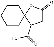 2-OXO-1-OXA-SPIRO[4.5]DECANE-4-CARBOXYLIC ACID Structural