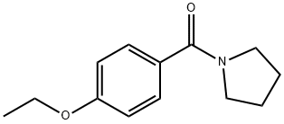 Pyrrolidine, 1-(4-ethoxybenzoyl)- (9CI) Structural