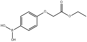 4-(2-ETHOXY-2-OXOETHOXY)BENZENEBORONIC ACID 98 Structural