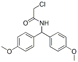 N-[BIS(4-METHOXYPHENYL)METHYL]-2-CHLOROACETAMIDE Structural
