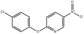 2-(4-CHLOROPHENOXY)-5-NITROPYRIDINE Structural