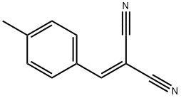 2-(4-METHYLBENZYLIDENE)-MALONONITRILE Structural