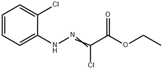 ETHYL 2-CHLORO-2-[2-(2-CHLOROPHENYL)HYDRAZONO]-ACETATE Structural