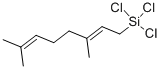 TRICHLORO-((E)-3,7-DIMETHYL-OCTA-2,6-DIENYL)-SILANE