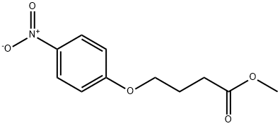 METHYL 4-(P-NITROPHENOXY)BUTYRATE Structural