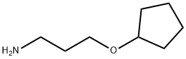 3-(CYCLOPENTYLOXY)-1-PROPANAMINE Structural