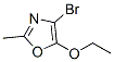 Oxazole, 4-bromo-5-ethoxy-2-methyl- (9CI) Structural
