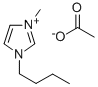 1-BUTYL-3-METHYLIMIDAZOLIUM ACETATE Structural