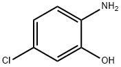 2-Amino-5-chlorophenol Structural