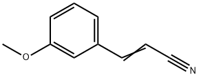 3-METHOXYCINNAMONITRILE Structural