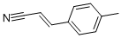 p-methylcinnamonitrile Structural