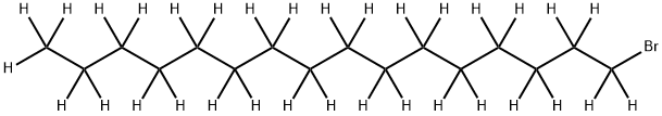 1-BROMOHEXADECANE-D33 Structural